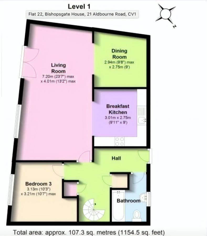 4b Loft Penthouse Industrial Decor With Canal & Views Appartamento